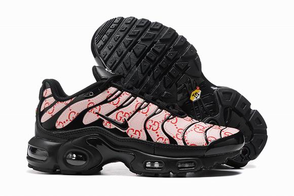 Cheap Nike Air Max Plus Black Pink Red TN Men's Shoes-156 - Click Image to Close